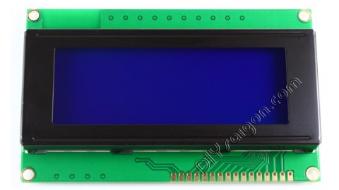 LCD2004 blue screen with backlight