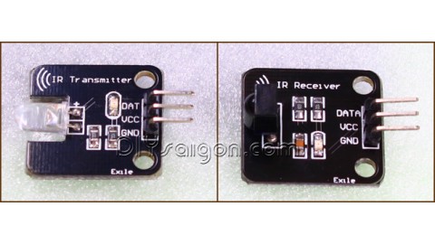 Digital 38KHz IR Transmitter / Receiver Sensor for Arduino