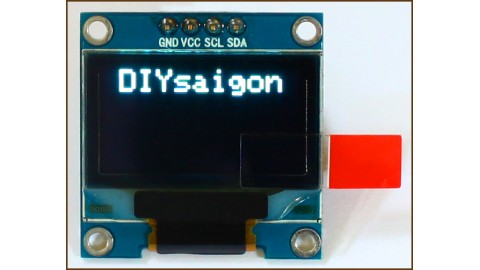 OLED DISPLAY - SSD1306 (0.96INCH / 128X64 / I2C) MODULE